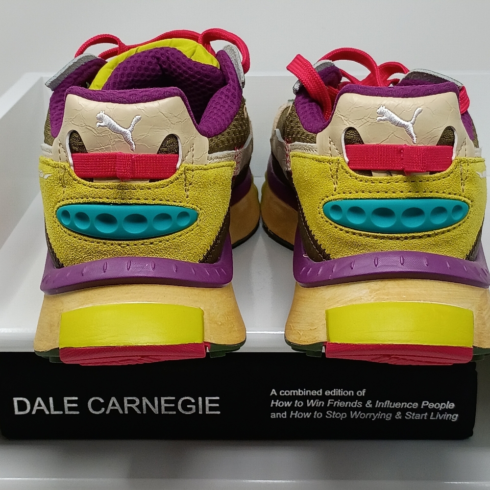 Puma Colorful Sneakers with Red Laces - Picture 7 of 9